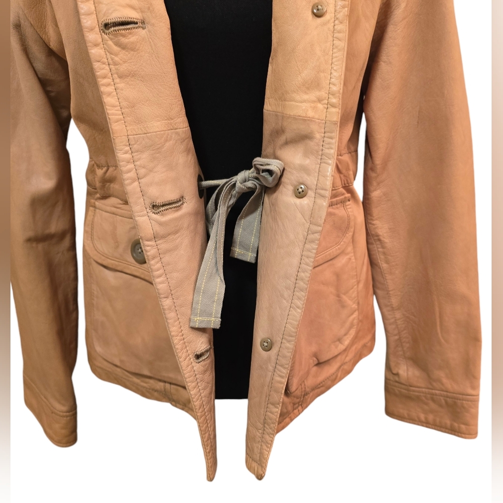 LEATHER GAP Utility jacket - Picture 4 of 8